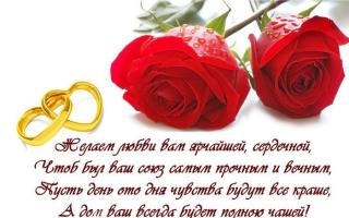 Красивые поздравления с венчанием Годовщина венчания поздравления открытка